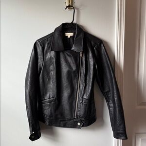 Promesa Black Leather Jacket
